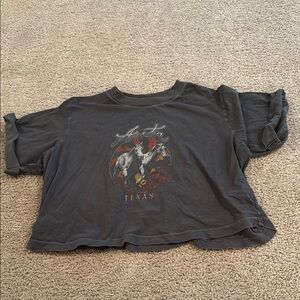 Altar'd State Charcoal Graphic Tee